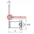 Натяжитель ремня и цепи нержавеющая сталь E6 MF Артикул: 94070006MFSS